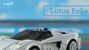 CaDA Lotus Evija Race Car Brick DIY Brick R/C+APP Control 1:18 Scale RC Vehicles Set C51071W