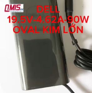 Sạc laptop Dell 19.5V-4.62A 90W (OVAL Kim to) – 7.4 * 5.0mm