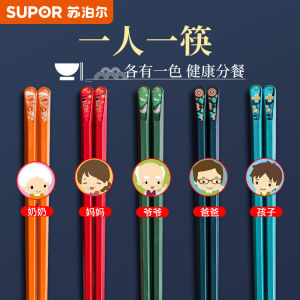 ช้อนเหล็กผสม SUPOR ชุด 5 คู่ ช้อนญี่ปุ่น ช้อนแบบจิ๋ว ช้อนสำหรับคนเดียว ช้อนสำหรับใช้ในครัวเรือน ช้อนสำหรับใช้ในครอบครัว