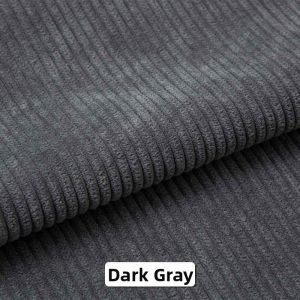 Thickened Burned Velvet Corduroy Fabric Autumn Winter Plain Color Fashion Leisure