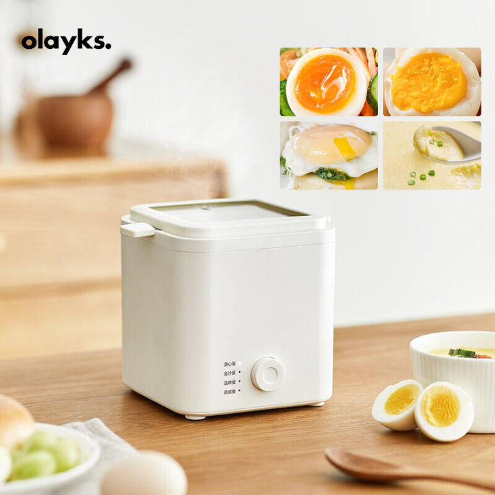 Olayks Electric Egg Boilers Steaming Eggs Intelligent Automatic Power
