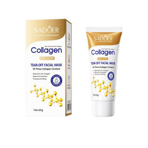 SADOER | SADOER Collagen Tear Mask Anti-Wrinkle Firming Softening Pampering Facial Masks Moisturizing Hydrating Face Care Wrapped Masks
