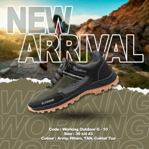 Sepatu Hiking Pria Low G-10 / Sepatu Gunung Luar Negeri Tracking Cross Mendaki Bikers Fashion Pria Wanita