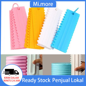 Mi.more 4pcs/set Scraper Butter Cream/Alat Dekorasi Kue/Pengikis Krim Kue