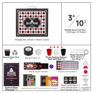 Mobee | Childrens Birthday Gift Magic Kit Box