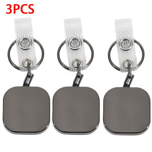 Heavy Duty Retractable Metal Wire Keychain Pull Badge Reel ID Lanyard Name Tag Card Badge Holder Reel Key Ring Outdoor Tool Gift