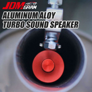 JDMGRAM Universal Car Turbo Sound Whistle Muffler Exhaust Pipe Blow Vale Simulator S/M/L/XL Aluminium Motorcycle Auto Accessories