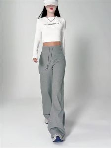 Bell Bottoms Leisure Straight Trousers