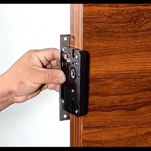Dụng Cụ Khoét Lỗ Khóa Cửa Gỗ Bộ Khuôn Định Vị Chính Xác 3 Lưỡi Dao Thép Vonfram Nhiều Kích Thước