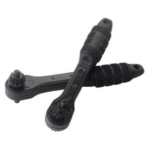 Flexible Hand Tool 2-in-1 Combo Tool Featuring Drill Chuck Key & Ratchet Spanner DZ50