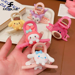 Children Cute Cartoon Hair Claw Clips Girls Lovely Strawberry Bear Dog Resin Hairpins Barrette Headwear Fashion Kids Hair Accessorie