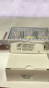 12V5A Power Supply 60W AC 110V/220V To DC 12V  Power Supply