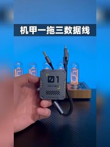 100W 6A Retractable 3 in 1 Super Fast Charging Cable Charger TypeC iOS Micro USB Charge Data Cable charger protector