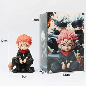 Bandai | Jujutsu Kaisen Anime Action Figure Set 3 Styles - Satoru Gojo & Sukuna Lord of the Curse Collectible Model Dolls Toys for Fans