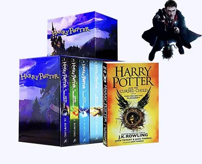 （8books）Harry Potter complete books box set with case