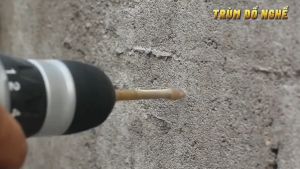 Bộ 5 mũi khoan đa năng 4 cạnh chân lục giác mũi khoan gạch men tường bê tông gốm thủy tinh chuyên dụng phủ titan