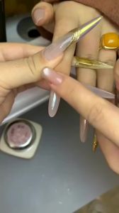 1 Jars Mirror Bright Plating Aurora Chrome Powder Nails Moonlight Pearl White for Rubbing Powder Manicure Chrome Flash Dust 0.3g
