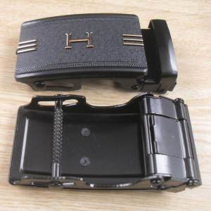 Mens Automatic Buckle Leather Belt Roller Buckle Head No Tooth No Hole Waist Belt Clasp Old Style Rollers Canvas Pants Buckle