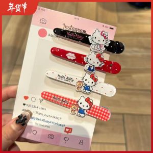 Kẹp Tóc Acrylic Hoạt Hình Dễ Thương Kawaii Tóc Nữ Tính Kẹp Tóc Hình Mỏ Vịt Lớn Phụ Kiện Tóc Dễ Thương Cho Bé Gái