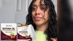 Eelhoe Batana Oil Conditioner Moisturizes Dry And Frizzy Hair Help To Hair Smooth And Shiny Professional Salon Home Hair Conditioner Hair Care 100g