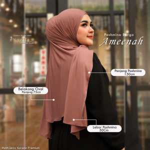 PASHMINA CURVE/PASHTAN JERSEY OVAL PASHMINA MELAYU NAZILLA