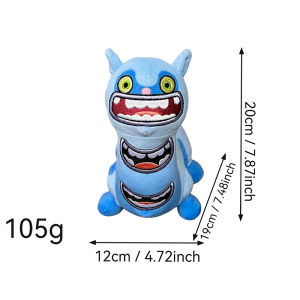 My Singing Monster Plush Stuffed Animal Doll​ Creative Cartoon Funny Anime Figures Fashion Gifts For Birthday Christmas Gifts