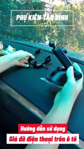 Giá Đỡ Điện Thọai Trên Xe Hơi Cao Cấp - Mobile Holder For Car