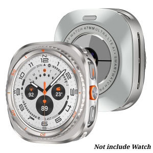Metal Case for Samsung Galaxy Watch Ultra 2025 Protector Watch Cover for Galaxy Ultra 2024 Upgrade To 8 Classic 46mm Appearance