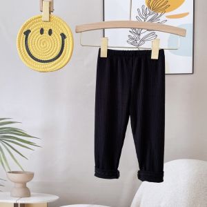 Quần legging bé gái cotton tăm xuất Nhật