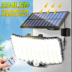 Solar Lights for Outside Solar Light Outdoor with Motion Sensor Waterproof Wall Lamp for Yard Garage Solar Flood Security Light