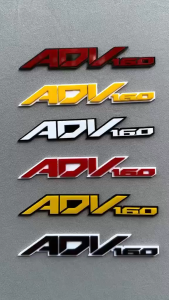 ADV 160 Acrylic Emblem – English Style | 2pcs Set + Free Sticker | Plug & Play | Clean Look Setup