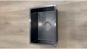 Itto Nano-Coated With Embossed Surface Single Bowl Kitchen Sink (Black) || Sinks || Sinki || Sinki Dapur || 厨房水槽 || Kim Company