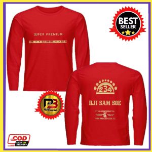 T-Shirt Kaos DJI SAM SOE Cotton 30s Ukuran Anak Dan Dewasa Oversize Lengan Panjang