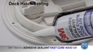 3M Marine Adhesive Sealant Fast Cure 4000 UV 295ml White
