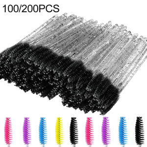 100/200Pcs Lash Brushes Disposable Eyelashes Extension Brush Makeup Tool For Mascara Wands Applicator Spoolers Tools Wholesaler