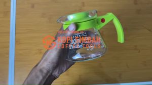Glass Coffee Server TIAMO 300 ml Gelas Teko Pitcher Kaca Penyaji Minuman Teh Kopi V60 01 Manual Brew