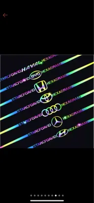 car sticker bonet wind screen body door sticker cermin pintu kereta stiker perodua proton toyota honda