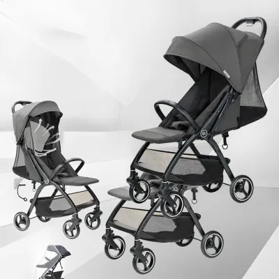 gb | All-in-one Adjustable Baby Stroller Light Portable Front Suspension