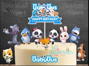 Topper kue/happybirthday/hiasan kue ulang tahun MURAH