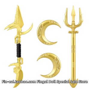Electroplated Spray Paint Weapon Accessories for Figure Assembly