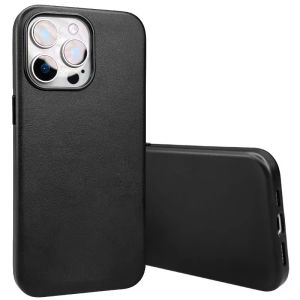 Black Matte Magnetic Case For iPhone 16 Pro Max 15 Plus 14 13 12 11 Magsafe Mag Safe 16Pro 16Plus 15Pro Phone Cover Accessories