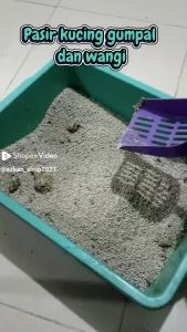 GPSS- Pasir Gumpal Wangi 1kg Premium Daya Gumpal Sangat Bagus Tidak Bau Pup Pasir Kucing Wangi