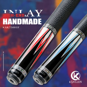 KONLLEN-Upgrade Carbon Fiber Pool Cue Stick Real Inlay Billiard Cue 12.5mm Tip Low Deflection Technology Shaft Abalone
