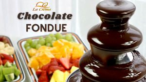 Chocolate Fountain Syrup Ready Fondue to Use 1kg FY Sons Dessert Sweet