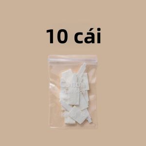 Bộ 10 Bàn Chải Vệ Sinh Bồn Cầu Dùng Một Lần Thân Thiện Với Môi Trường Đầu Bàn Chải Mềm Thay Thế Được Cán Dài Dụng Cụ Làm Sạch Khe Hở Màu Xanh Dương/cam
