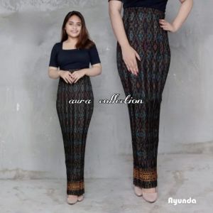 rok plisket batik bawahan kebaya / rok kondangan/ rok wisudah / rok nikah