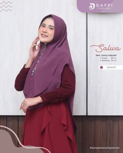 SALWA Daffi Hijab Ceruty Babydoll Jilbab Instan Kerudung Pashmina Antem Berkualitas Best Seller