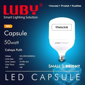 BOHLAM LED / LAMPU LED LUBY CAPSULE 5W-50W