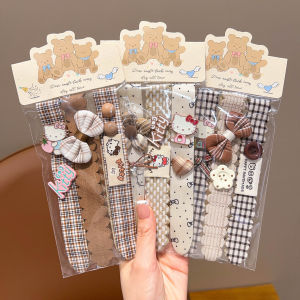 Autumn Winter Baby Girl Magic Tape Bangs Organizer Hair Accessories