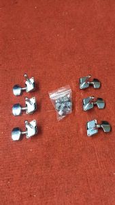 1 Bộ khóa đàn guitar Acoustic đúc hộp rỗng (3 phải 3 trái). Phụ kiện guitar